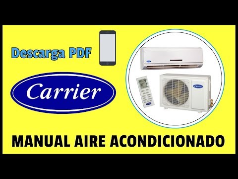MANUAL DE AIRE ACONDICIONADO CARRIER