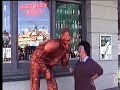 Alien Orange Lands in Freemantle