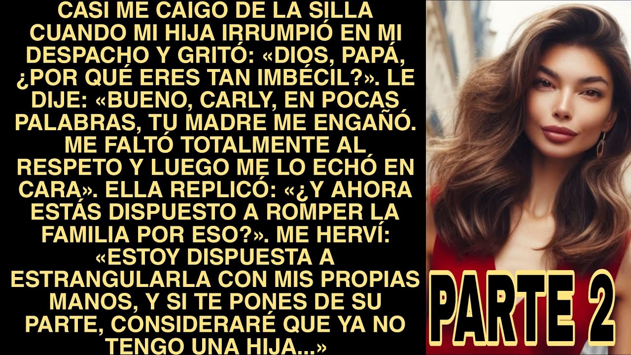 Casi Me Caigo De La Silla Cuando Mi Hija Irrumpió En Mi Despacho Y Gritó: «Dios, Papá, ¿por Qué Eres