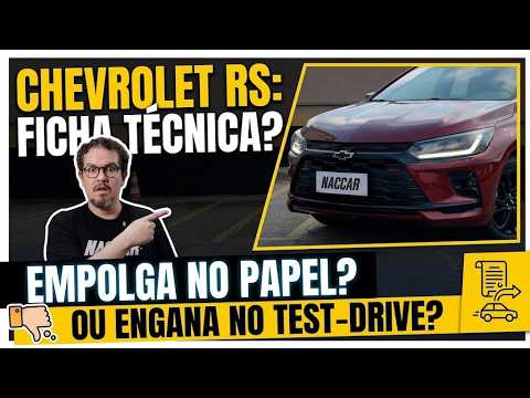 Vale R$ 138 mil num Hatch? Avaliei o novo Onix RS 2026 (Consumo e Test Drive)