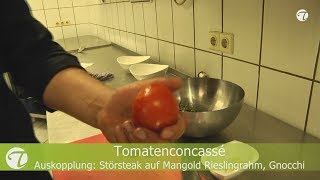 DIY | Wie macht man Tomatenconcassé | Kochschule | Tomatenconcassé