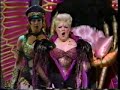 the cast of starmites on the 1989 tony awards, featuring sharon mcnight, brian lane green and liz larsen.