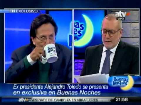 Toledo: Mi error político fue no persuadir a mi suegra que no haga inversiones en el Perú (Parte5)