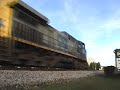 CSX Q211-08 with a SD70ACe Second Out at Bogart, GA