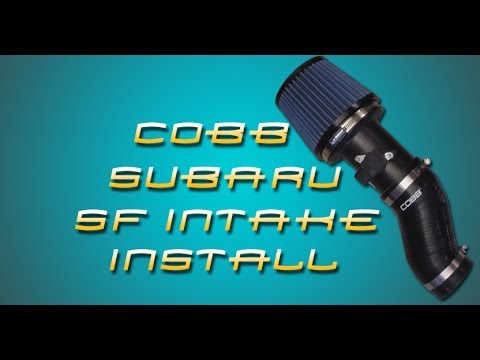 COBB Subaru SF Intake Install Video