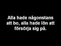 Perkele – Det Var Då +Text/Lyrics