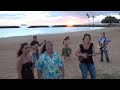 Na Leo sings Do The Hula on the Beach with Miss Hawaii USA 2009 Aureana Tseu doing the Hula on the sand! More info on Na Leo & Aureana here: www.worldsound.com