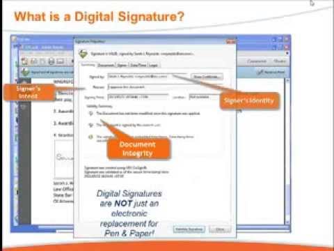 how to provide digital signature