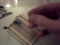 Building a 555 Astable Oscillator light flasher