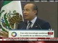 Momento en que joven reclama a Calderón