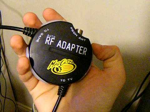 how to hook up a nintendo 64 with rf adapter