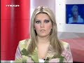 Eva Kaili Hottest Newscaster Mega Tv