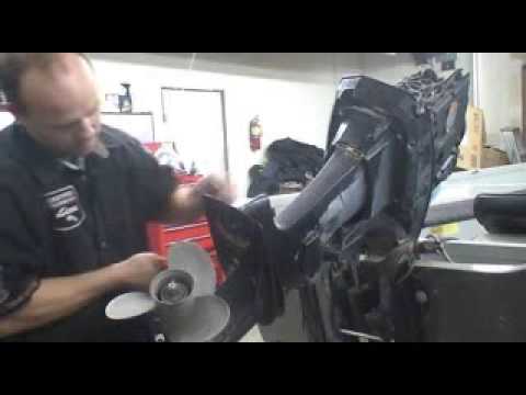 Merc Gear Case removal and Water pump repair