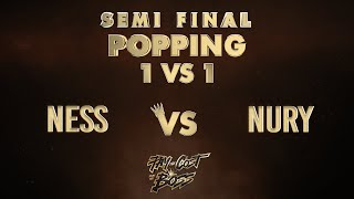 Ness vs Nury – PAY THE COST TO BE THE BOSS 2021 POPPING 1v1 TOP4