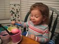 Cassidy Coloring Easter Eggs Funny Reaction