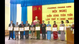 Hội nghị điển hình tiên tiến phường Thanh Sơn lần thứ V