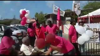 ELEKSHON 2016 : Marilyn Moses a sostené lista na Montaña. (VIDEO)