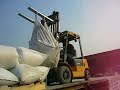 broken bags from containers