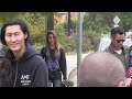 saturday, april 13, 2013 - jessica alba spends the day at a birthday party held at coldwater park in beverly hills, ca. the police arrive at one point but th...