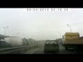 Video: Concrete Truck Rolls Over In Traffic