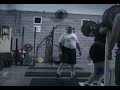 Jim Pope 500lb Double Raw Squat  7-06-08