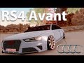 Audi RS4 Avant Stance для GTA San Andreas видео 1