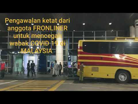 KLIA malaysia airport during covid 19 in 2020
