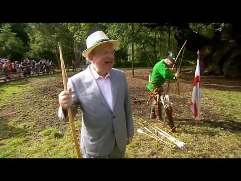 John Seargent visits Robin Hood Festival in Sherwood Forest