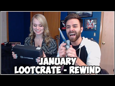 Loot Crate Opening January 2015 - REWIND! With Shady Lady!