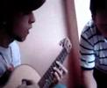 Eduaro e Tio Dani tocando Jonnhy B. Good
