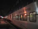 Amtrak cabcar 6901 leaves fullerton