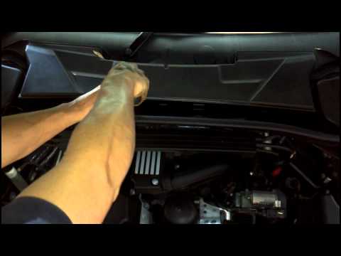 BMW Air filter, microfilter and spark plug service 1+3 Series How to DIY: BMTroubleU