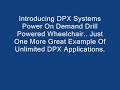DPX Systems drill powered wheelchair