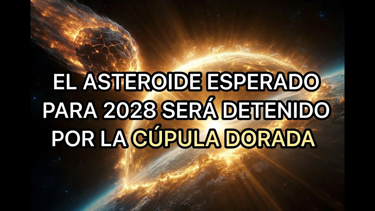EL ASTEROIDE ESPERADO PARA 2028 SERÁ BLOQUEADO POR LA CÚPULA DORADA