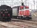 D51-498　SL義経号　小牛田駅での連結から発車まで