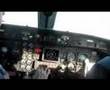 Gulfstream III landing LGB Rwy30 Cockpit View