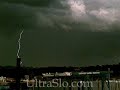 UltraSlo rain and lightning 1000 FPS