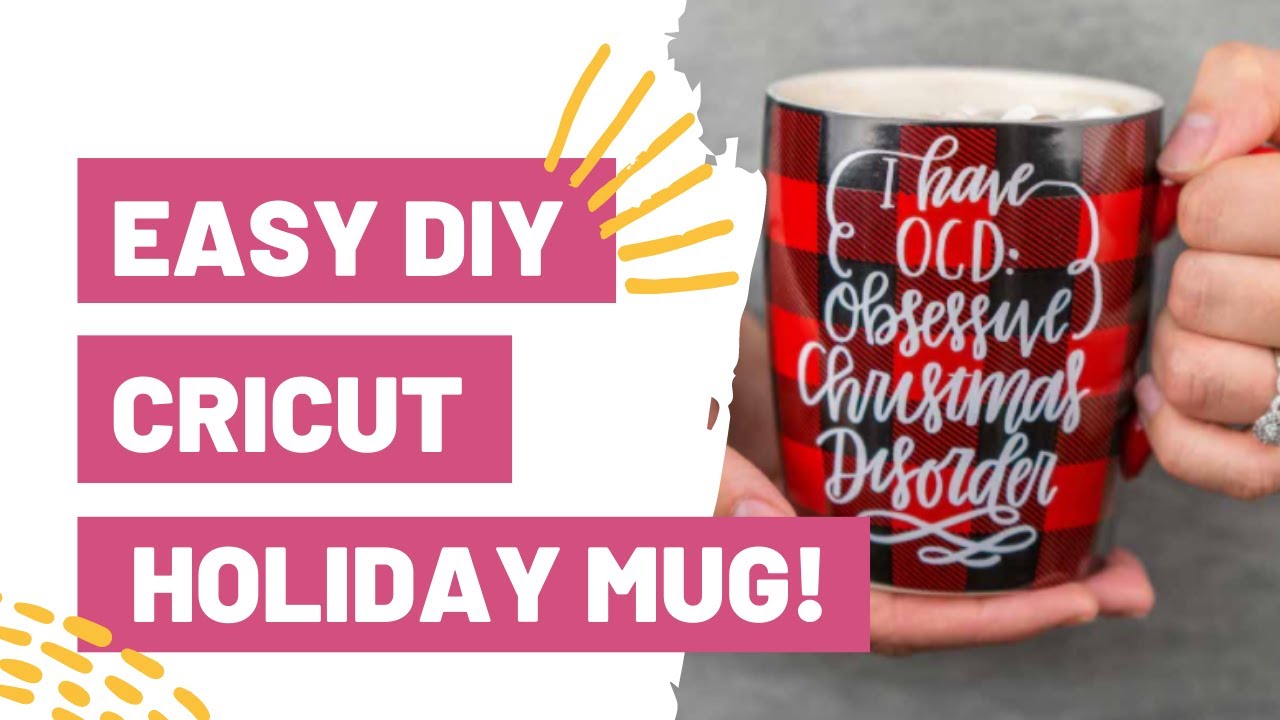 EASY DIY CRICUT HOLIDAY MUG! Makers Gonna Learn