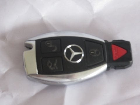 Mercedes Benz Keyfob Battery Replacement SmartKey Keyless Easy to do
