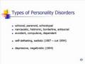 Personality Disorders (2)