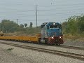 KCSM SD40 #3021 with Ground Work Train (RS3L great horn)