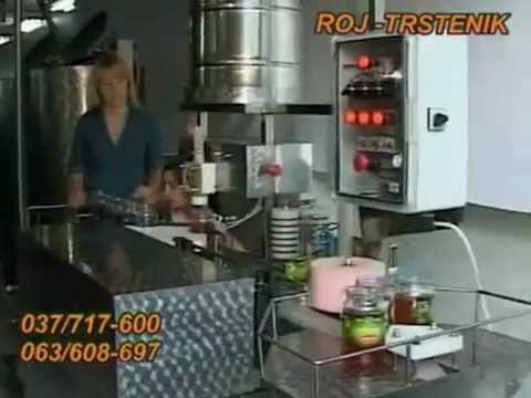 PAKOVANJE - Automatska Linija za pakovanje meda u tegle od 250g do 2kg i kesice od 5-20g. Linija sadrži prijemne filtere duplikatore i punpu.