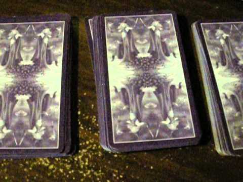 how to turn over tarot cards