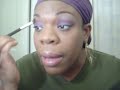 Smokey Purple Makeup