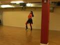 Gabriele Meurer dances to Stevie Ray Vaughan