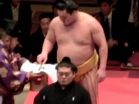 2012年5月26日北勝力断髪式/白鵬