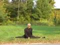 1-minute side split and front split flexibility routine