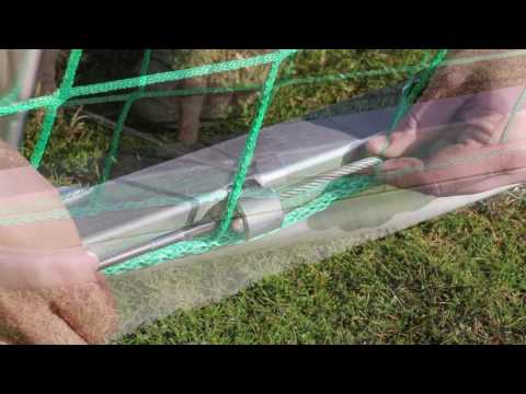 Wir empfehlen: Stahlkabel statt Netzhaken