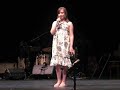 Jaymie singing Frim Fram Sauce