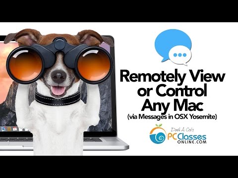 how to remote control os x
